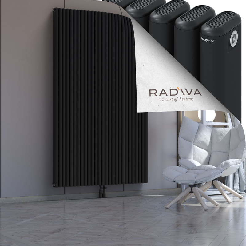 Kotto Aluminium Radiator 2000x1211 Black