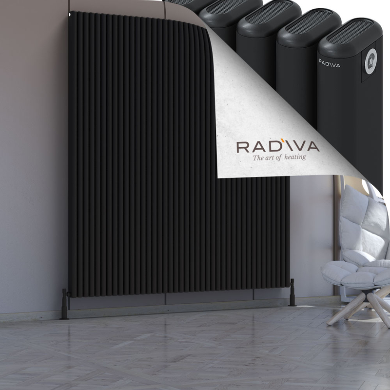 Kotto Aluminium Radiator 2000x1841 Black