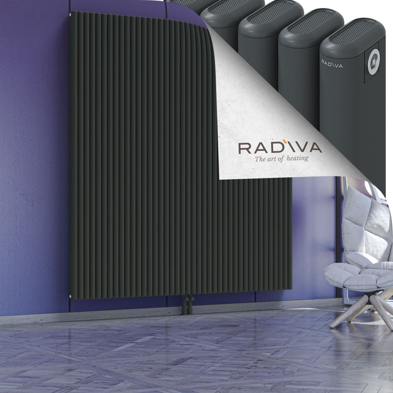 Kotto Aluminium Radiator 2000x1841 Dark Anthracite
