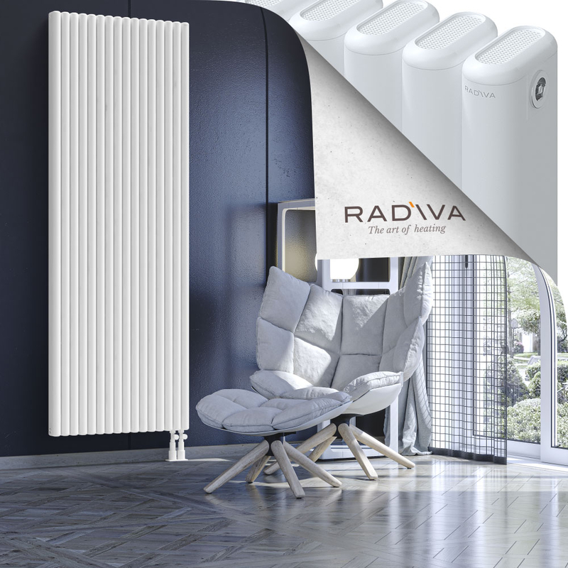 Kotto Aluminium Radiator 2000x716 White