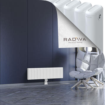 Kotto Aluminium Radiator 300x1076 White - Thumbnail
