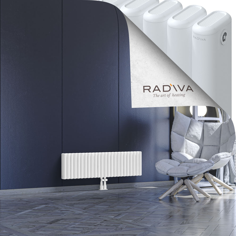 Kotto Aluminium Radiator 300x1076 White