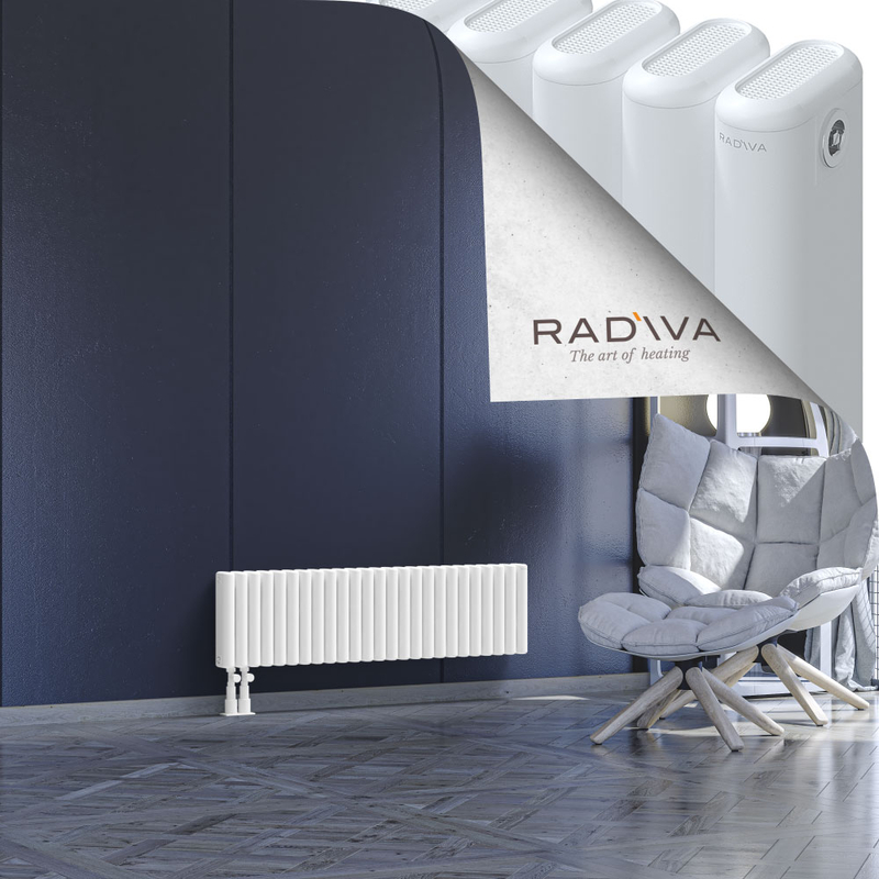 Kotto Aluminium Radiator 300x1121 White