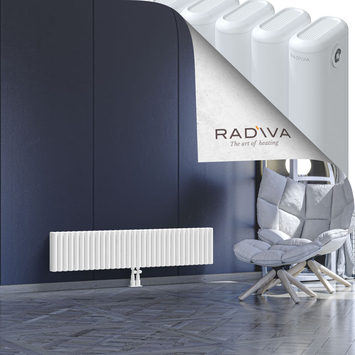 Kotto Aluminium Radiator 300x1436 White - Thumbnail