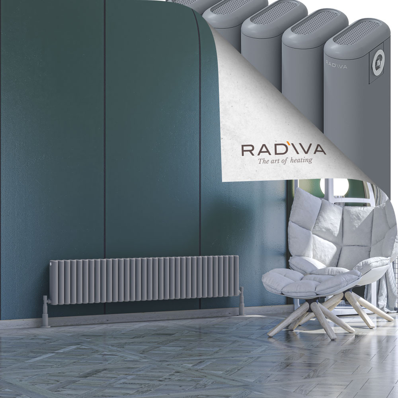 Kotto Aluminium Radiator 300x1481 Grey