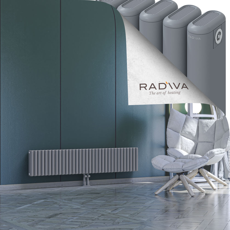 Kotto Aluminium Radiator 300x1481 Grey
