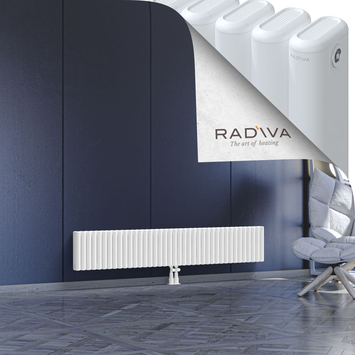 Kotto Aluminium Radiator 300x1751 White - Thumbnail