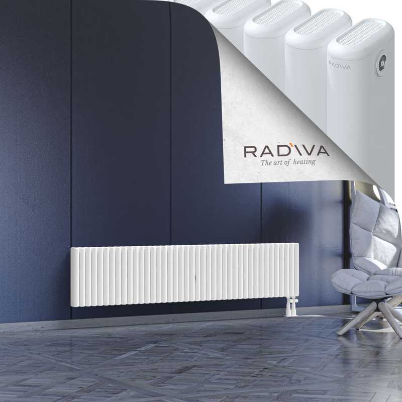 Kotto Aluminium Radiator 400x1841 White