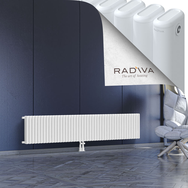 Kotto Aluminium Radiator 400x2021 White