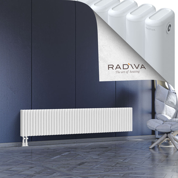 Kotto Aluminium Radiator 400x2021 White - Thumbnail