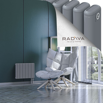 Kotto Aluminium Radiator 400x536 Grey - Thumbnail