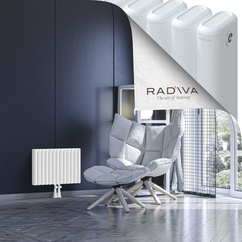 Kotto Aluminium Radiator 400x581 White