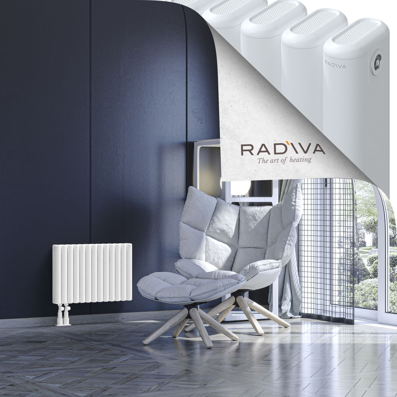 Kotto Aluminium Radiator 400x581 White