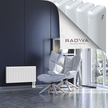 Kotto Aluminium Radiator 400x806 White - Thumbnail