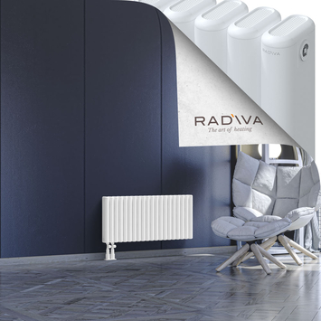 Kotto Aluminium Radiator 400x896 White - Thumbnail