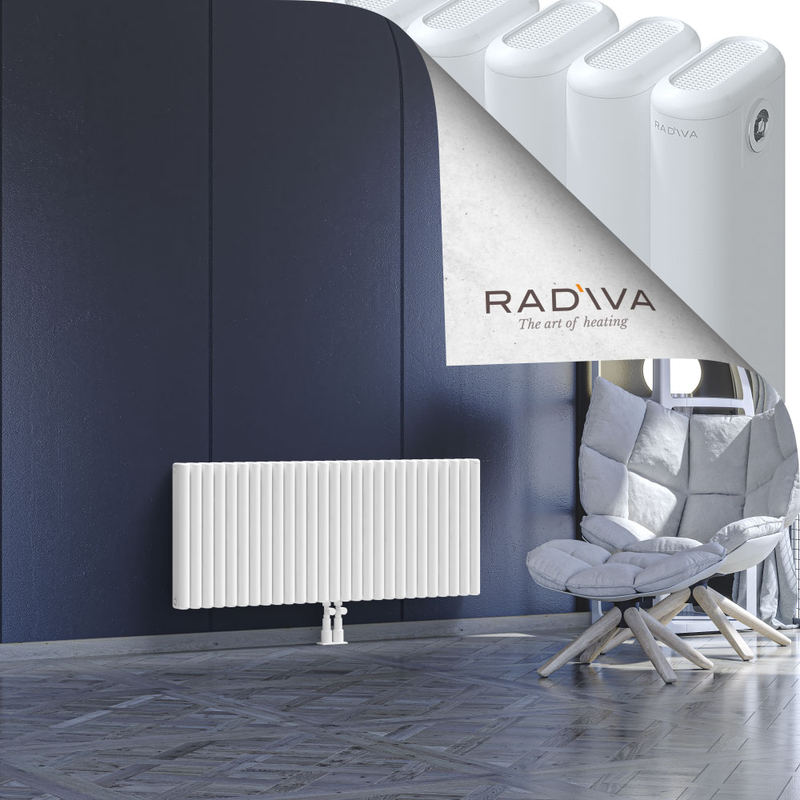 Kotto Aluminium Radiator 500x1211 White