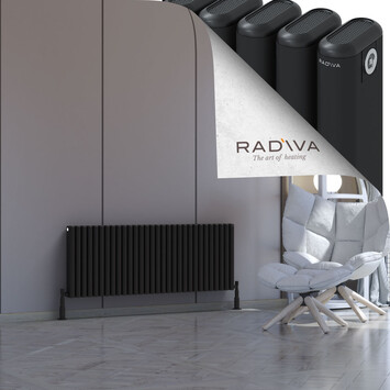 Kotto Aluminium Radiator 500x1346 Black - Thumbnail