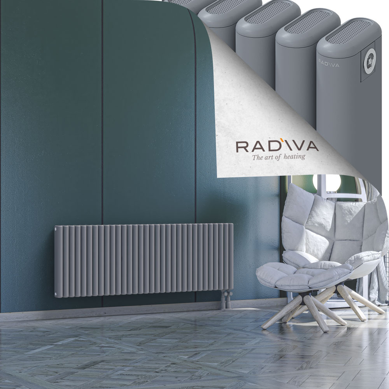 Kotto Aluminium Radiator 500x1436 Grey