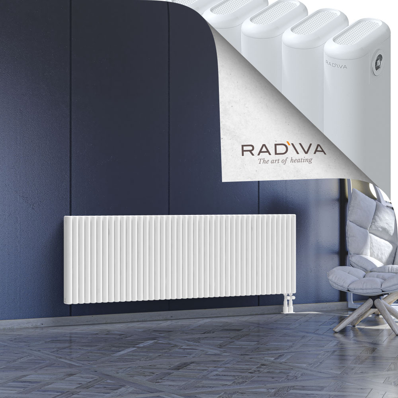 Kotto Aluminium Radiator 600x1886 White