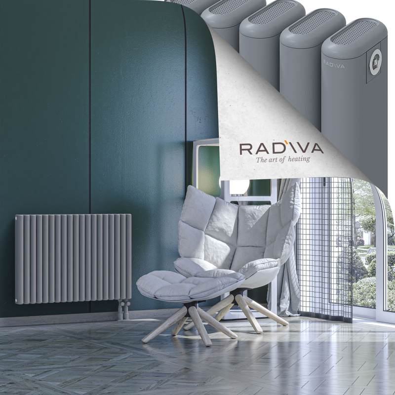 Kotto Aluminium Radiator 600x851 Grey