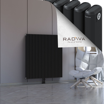 Kotto Alüminyum Radyatör 1200x1121 Siyah - Thumbnail