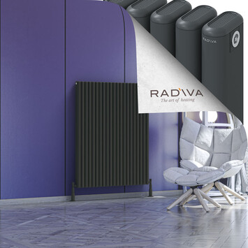 Radiva - Kotto Alüminyum Radyatör 1200x941 Koyu Antrasit