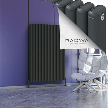Radiva - Kotto Alüminyum Radyatör 1500x1031 Koyu Antrasit
