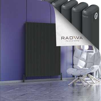 Radiva - Kotto Alüminyum Radyatör 1500x1121 Koyu Antrasit