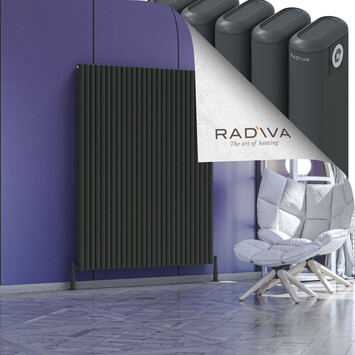 Radiva - Kotto Alüminyum Radyatör 1600x1211 Koyu Antrasit