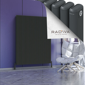 Radiva - Kotto Alüminyum Radyatör 1600x1301 Koyu Antrasit