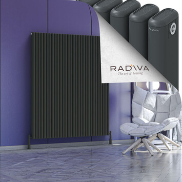Radiva - Kotto Alüminyum Radyatör 1600x1346 Koyu Antrasit