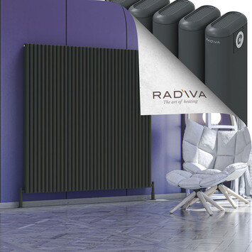 Radiva - Kotto Alüminyum Radyatör 1600x1571 Koyu Antrasit