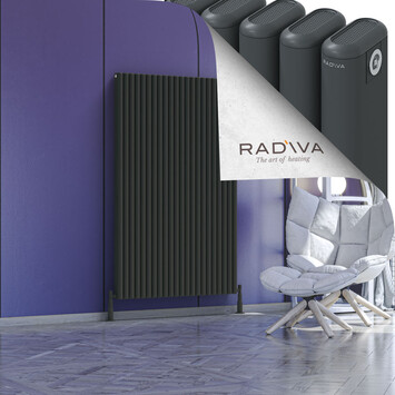 Radiva - Kotto Alüminyum Radyatör 1600x986 Koyu Antrasit