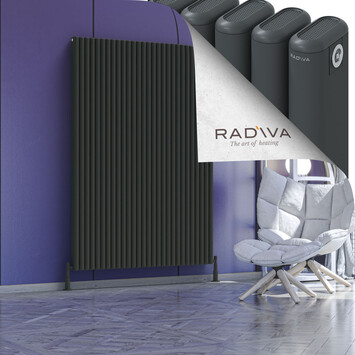 Radiva - Kotto Alüminyum Radyatör 1800x1256 Koyu Antrasit