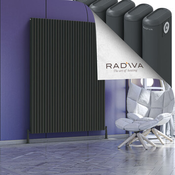 Radiva - Kotto Alüminyum Radyatör 1800x1346 Koyu Antrasit