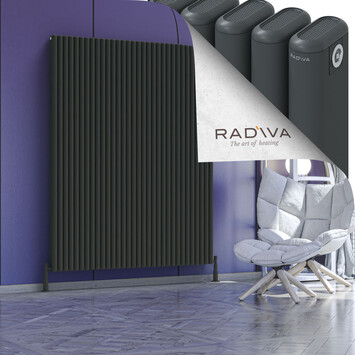 Radiva - Kotto Alüminyum Radyatör 1800x1436 Koyu Antrasit