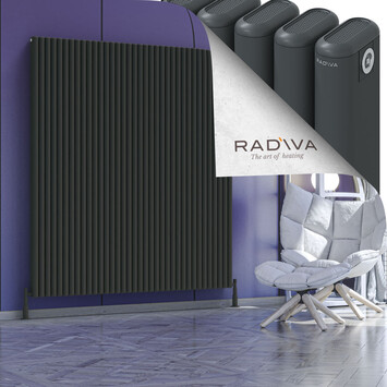 Radiva - Kotto Alüminyum Radyatör 1800x1616 Koyu Antrasit