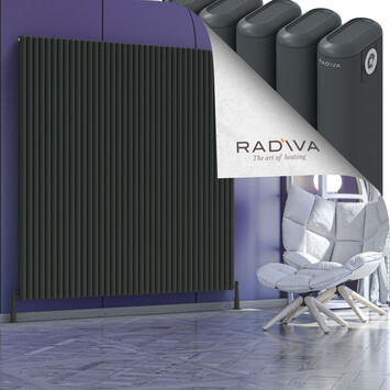 Radiva - Kotto Alüminyum Radyatör 1800x1706 Koyu Antrasit