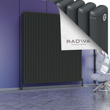 Radiva - Kotto Alüminyum Radyatör 1800x1751 Koyu Antrasit