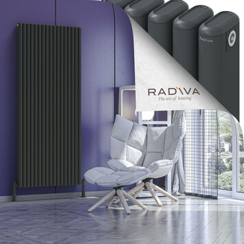 Radiva - Kotto Alüminyum Radyatör 1800x761 Koyu Antrasit