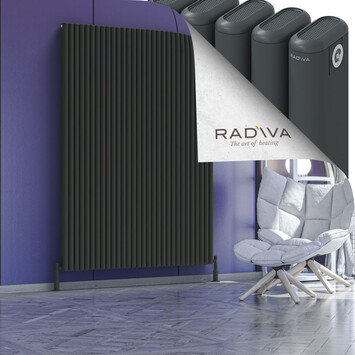 Radiva - Kotto Alüminyum Radyatör 1900x1346 Koyu Antrasit
