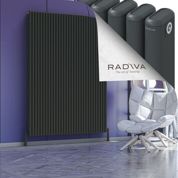 Radiva - Kotto Alüminyum Radyatör 1900x1391 Koyu Antrasit