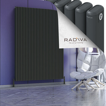 Radiva - Kotto Alüminyum Radyatör 1900x1436 Koyu Antrasit