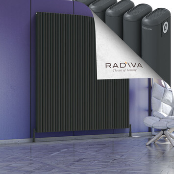 Radiva - Kotto Alüminyum Radyatör 1900x1751 Koyu Antrasit