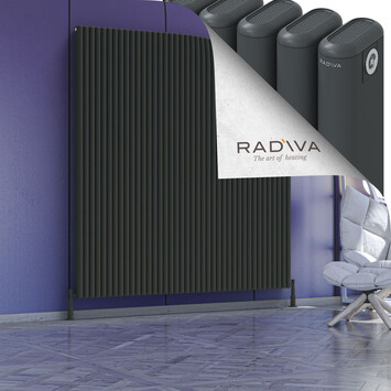 Radiva - Kotto Alüminyum Radyatör 1900x1796 Koyu Antrasit