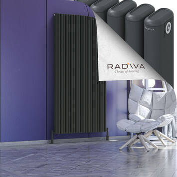 Radiva - Kotto Alüminyum Radyatör 1900x941 Koyu Antrasit