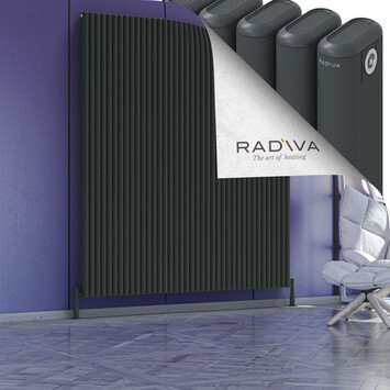 Radiva - Kotto Alüminyum Radyatör 2000x1751 Koyu Antrasit