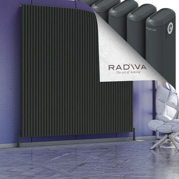 Radiva - Kotto Alüminyum Radyatör 2000x2021 Koyu Antrasit