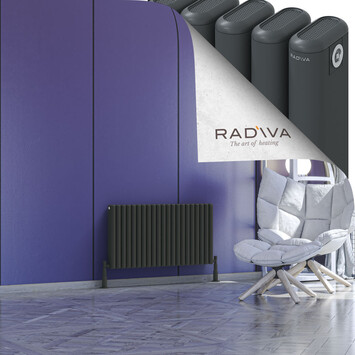 Radiva - Kotto Alüminyum Radyatör 500x941 Koyu Antrasit