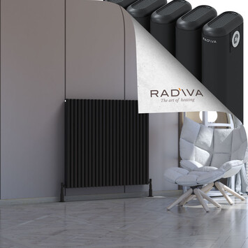 Radiva - Kotto Radiateur En Aluminium 1000x1076 Noir